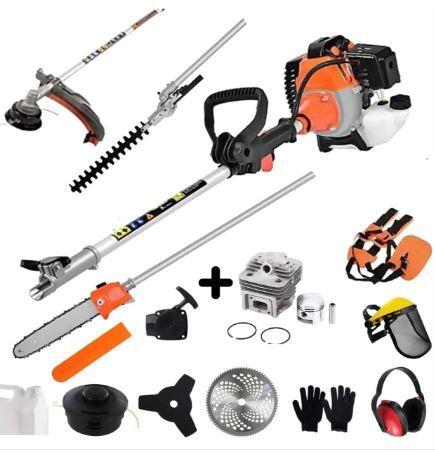 Roçadeira Multifuncional Nakasaki Profissional 63cc 5 em 1 Made in